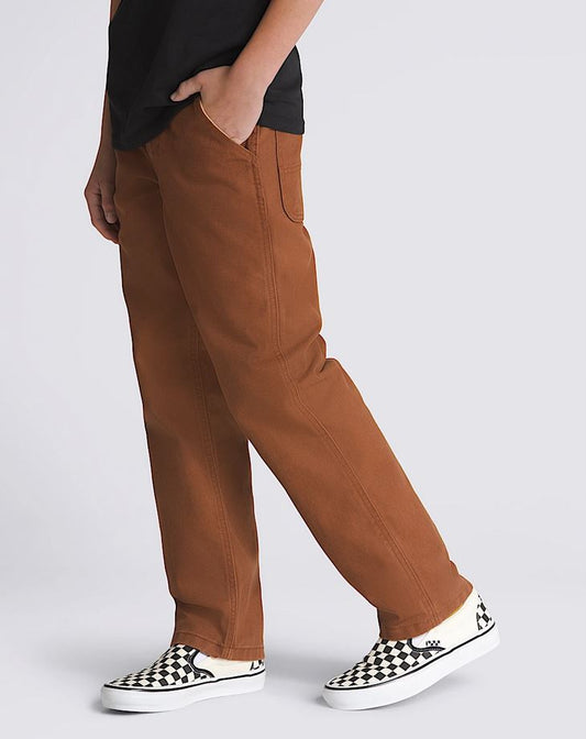 VANS - DRILL CHORE CARPENTER YOUTH PANT - TORTOISE SHELL