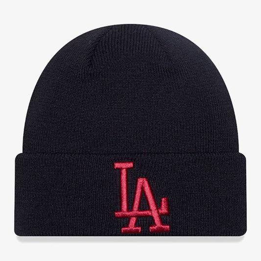 NEW ERA - LA DODGERS LEAGUE ESSENTIAL CHILD BEANIE - BLACK/RED