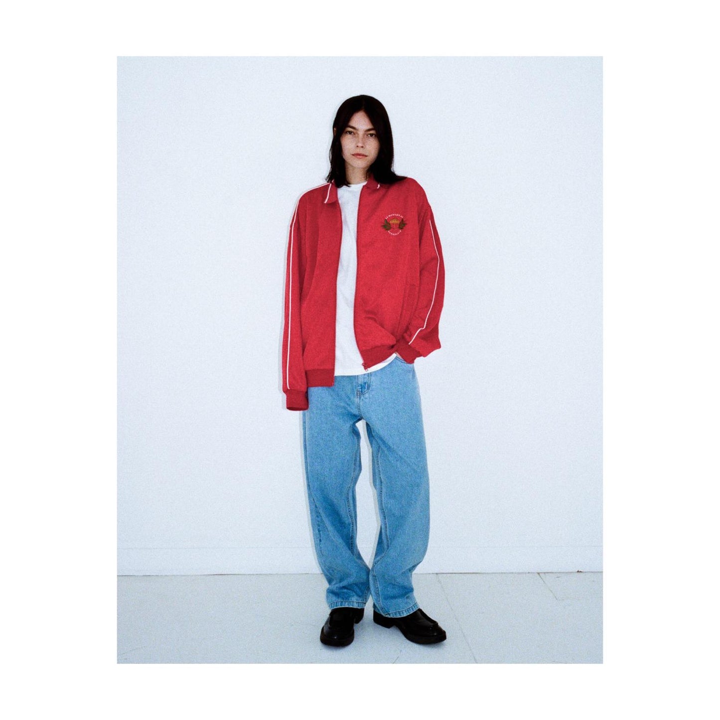 HELAS - LA MARQUE TRACKSUIT JACKET - BURGUNDY