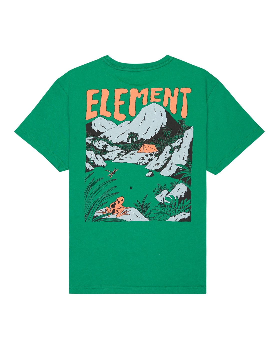 ELEMENT - LAKESIDE YOUTH TEE - FIR GREEN