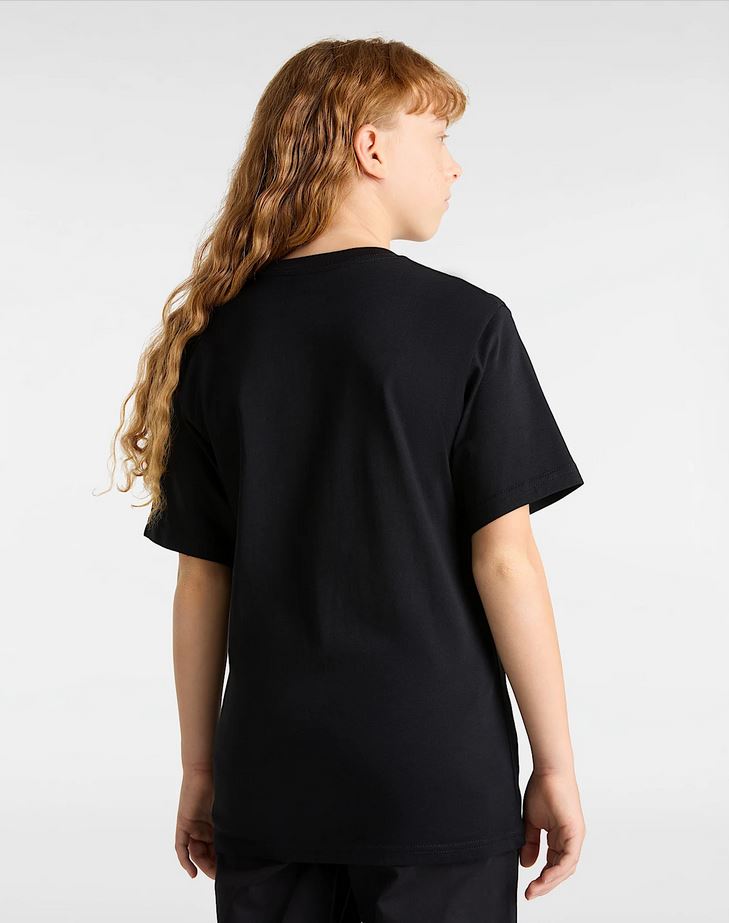 VANS - DAISY BREAK YOUTH TEE - BLACK