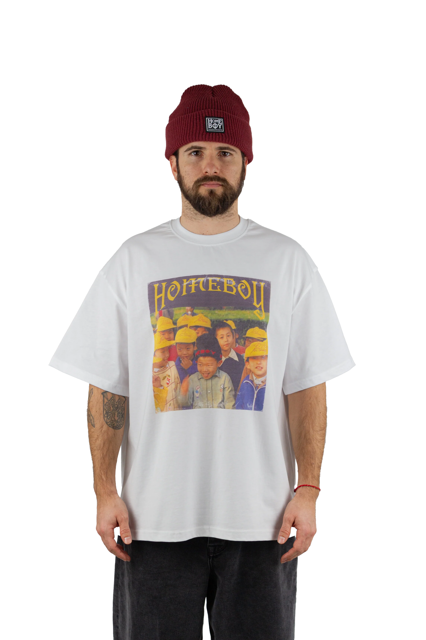 HOMEBOY - BEIJING BOYS TEE - WHITE