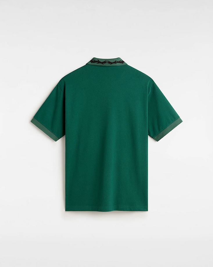 VANS - SKATE MESH POLO - GREEN