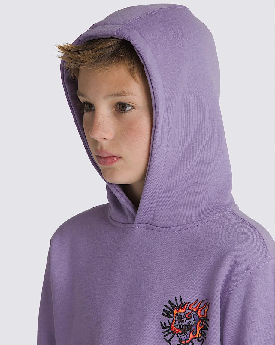 VANS - VORTEX PULLOVER YOUTH HOOD - PURPLE HAZE