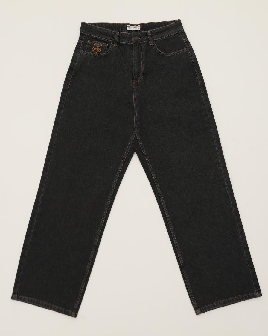 KEEP IT CLEAN - LOOSE PANT - WASHED BLACK