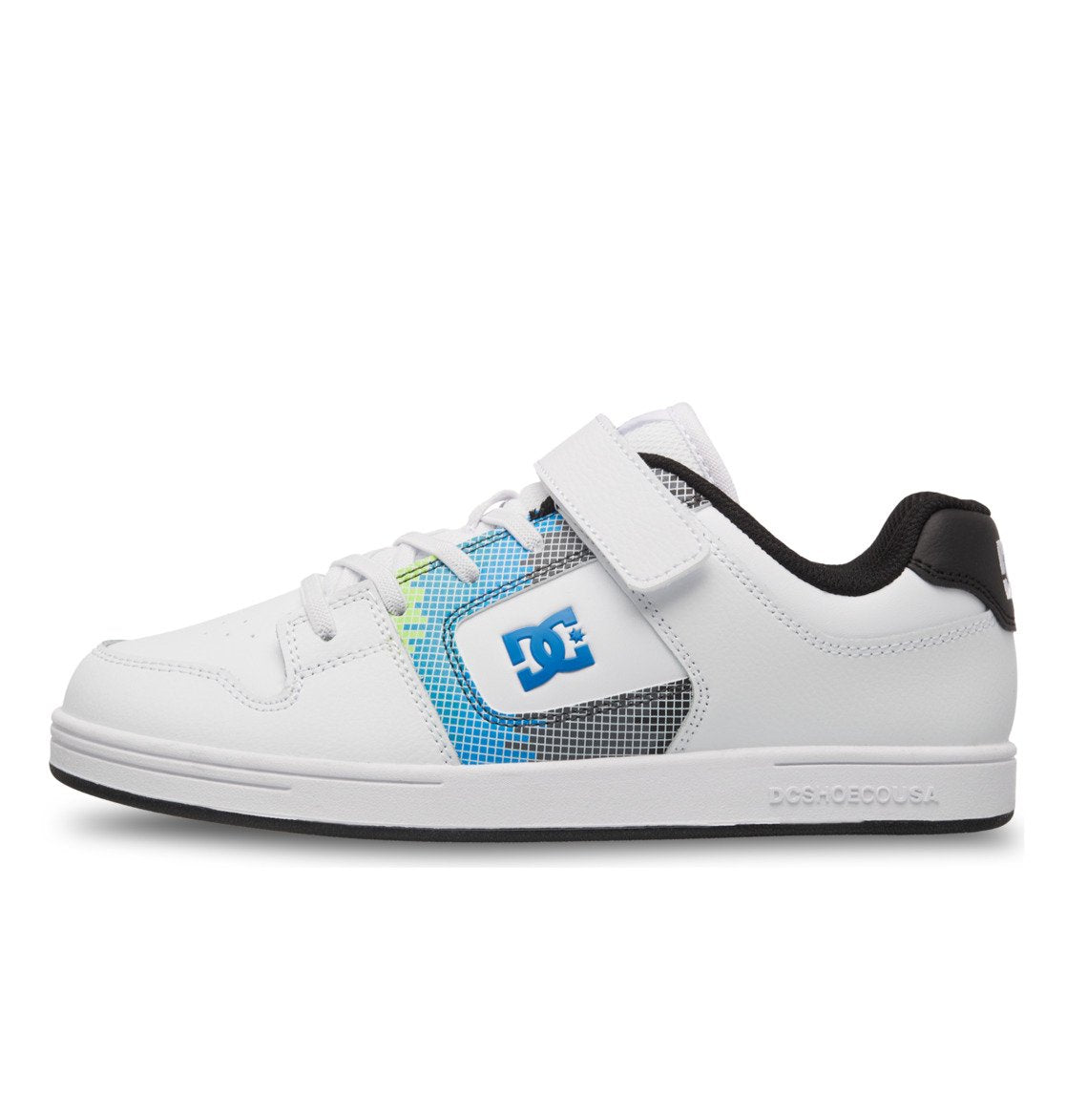 DC - MANTECA 4 V YOUTH - WHITE/BLUE