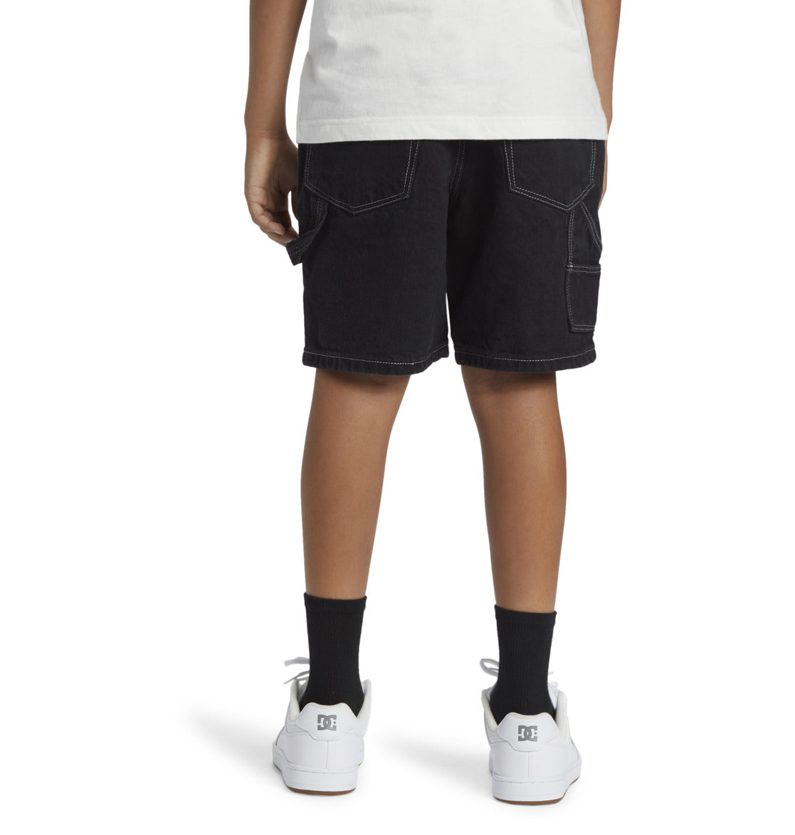 DC - CARPENTER BAGGY SHORT BOY - BLACK