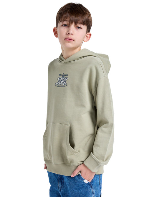ELEMENT - TIMBER SKELETON GANG SS YOUTH HOOD - TEA