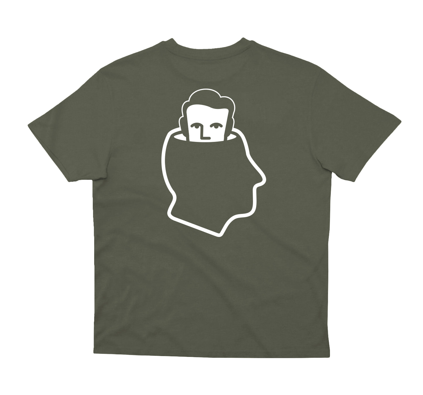 NNSNS - HEAD LOGO TEE - FOG