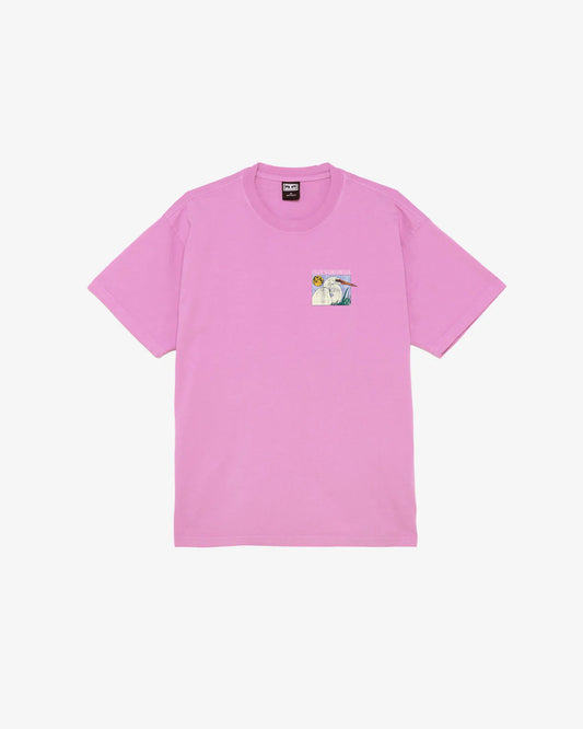 OBEY - WILDLIFE HEAVYWEIGHT TEE - MOONLIGHT MAUVE