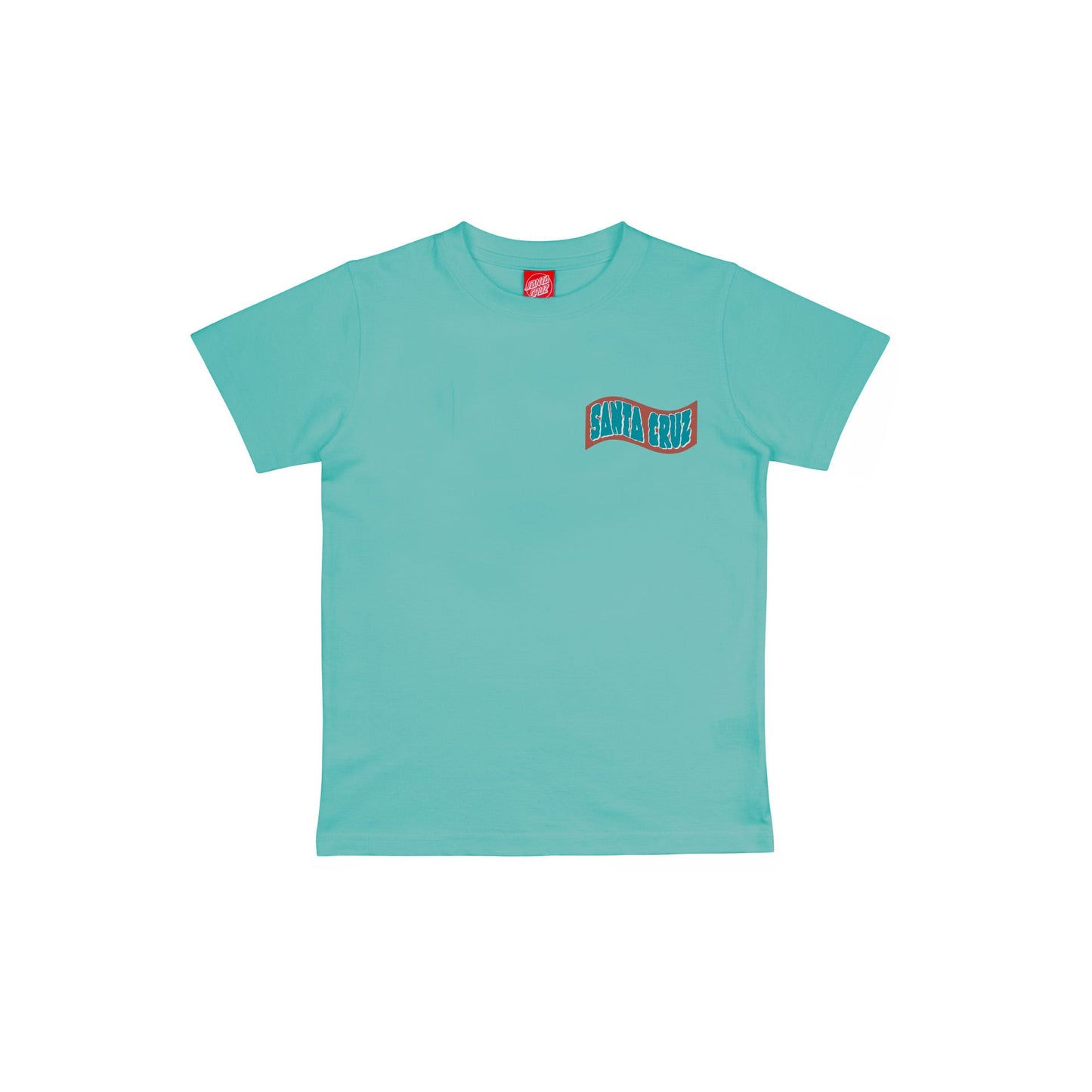 SANTA CRUZ - YOUTH ROSKOPP VOODOO ROOM TEE - POOL BLUE