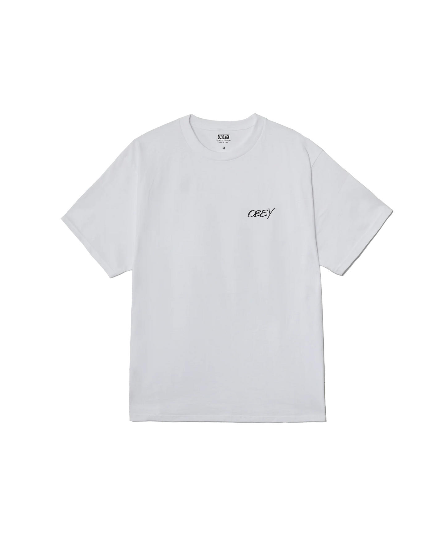 OBEY - POPPIES TEE - WHITE