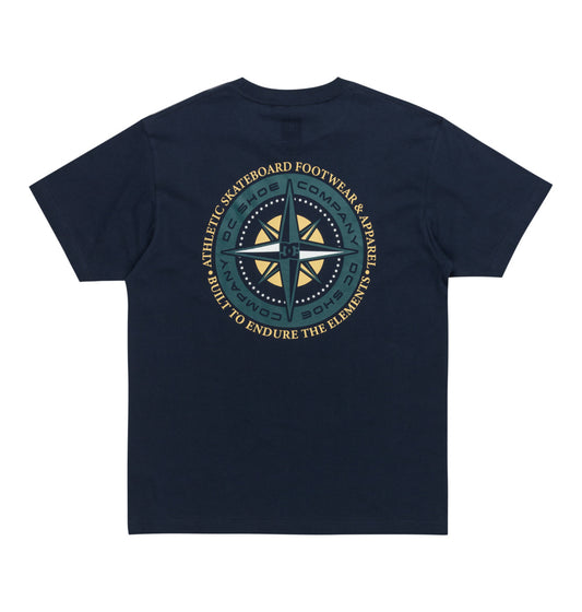 DC - TRUE NORTH SS TEE - DRESS BLUES