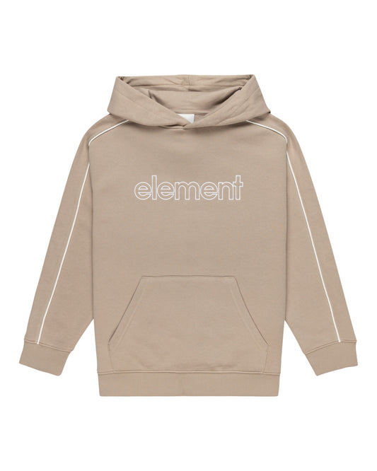ELEMENT - CORNELL 90S SS PULLOVER YOUTH HOOD - ALUMINUM
