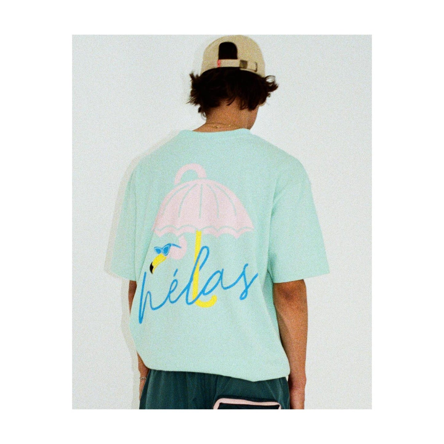 HELAS - FLAMINGO TEE - LIME
