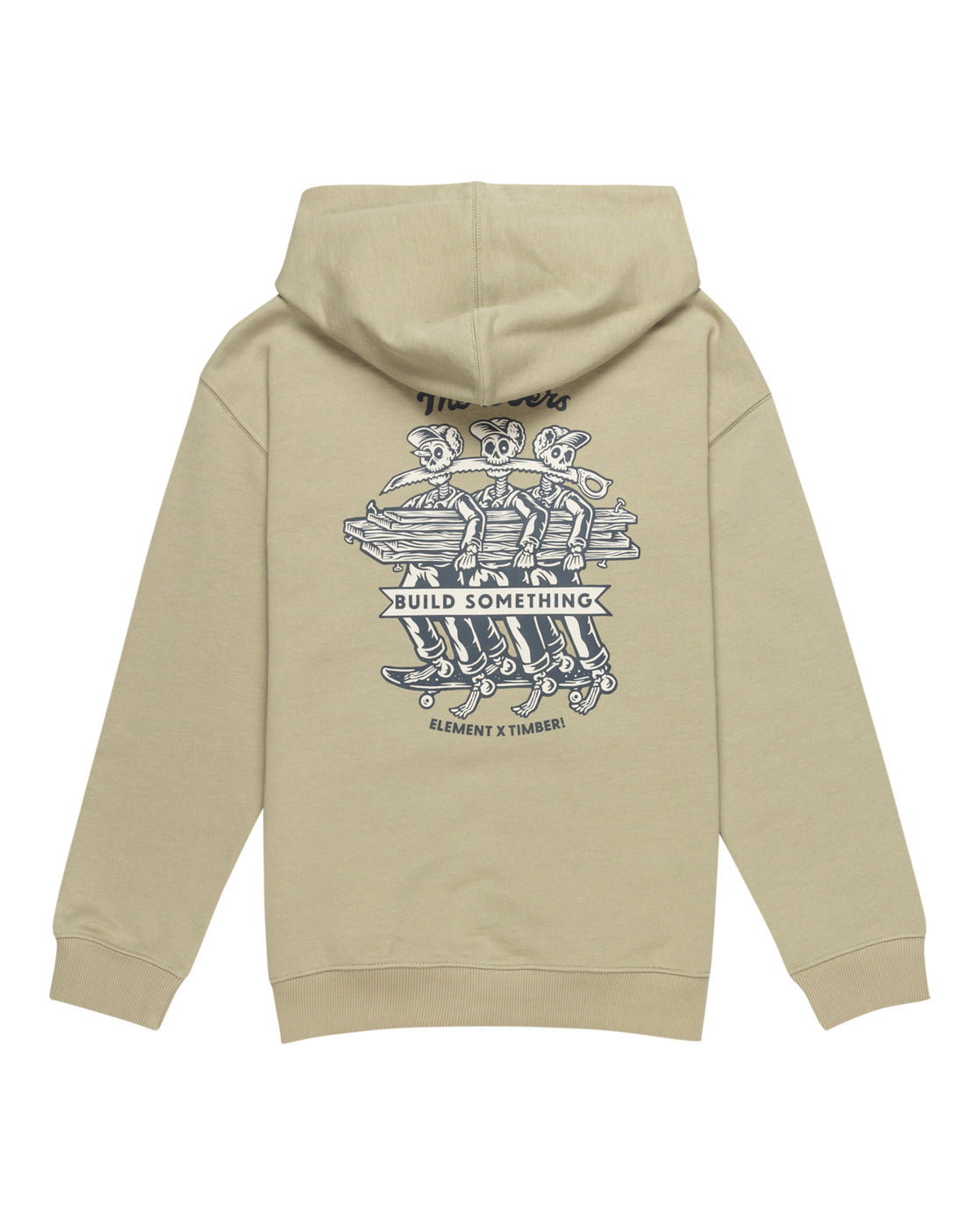 ELEMENT - TIMBER SKELETON GANG SS YOUTH HOOD - TEA