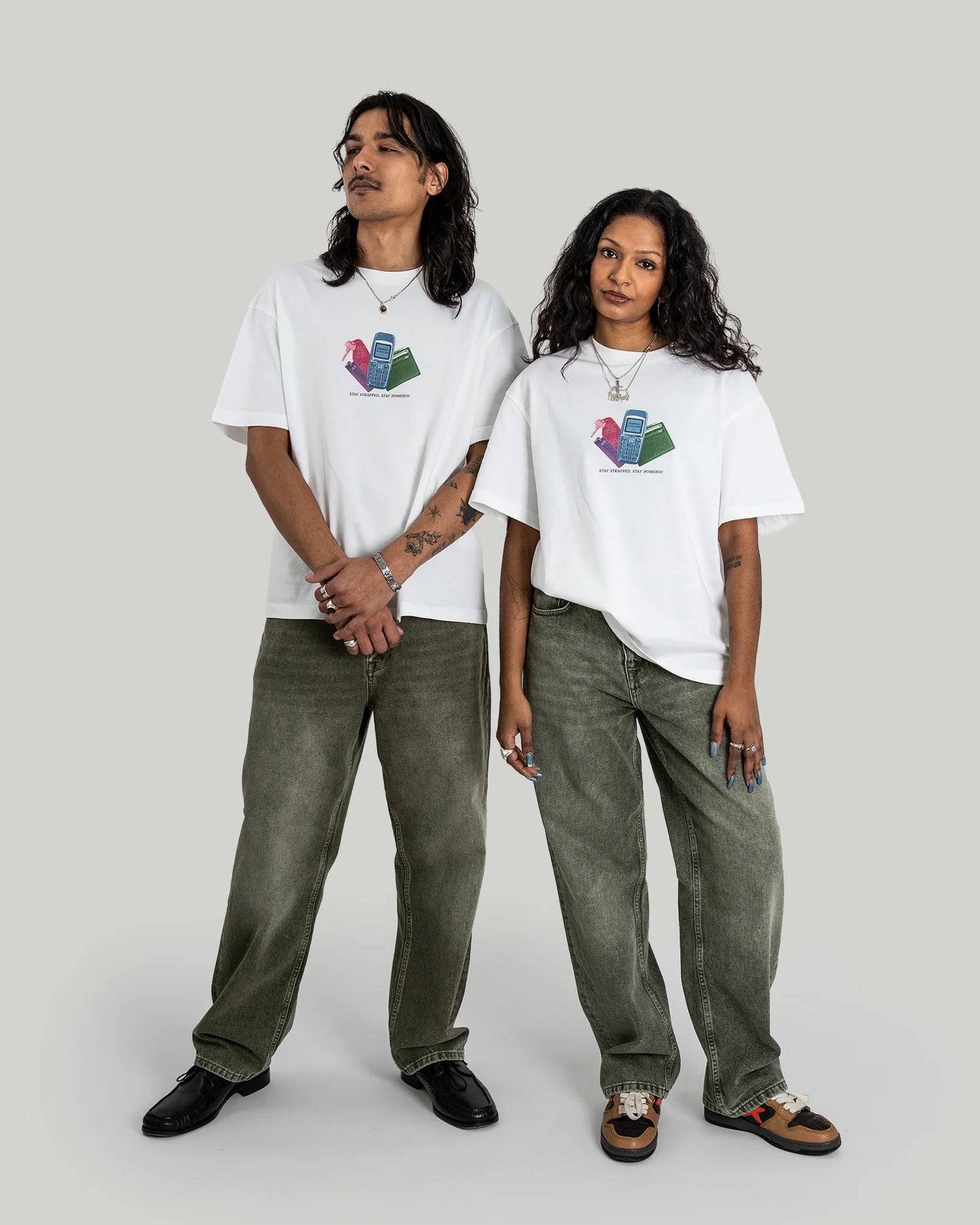 HOMEBOY - ESSENTIALS TEE - WHITE