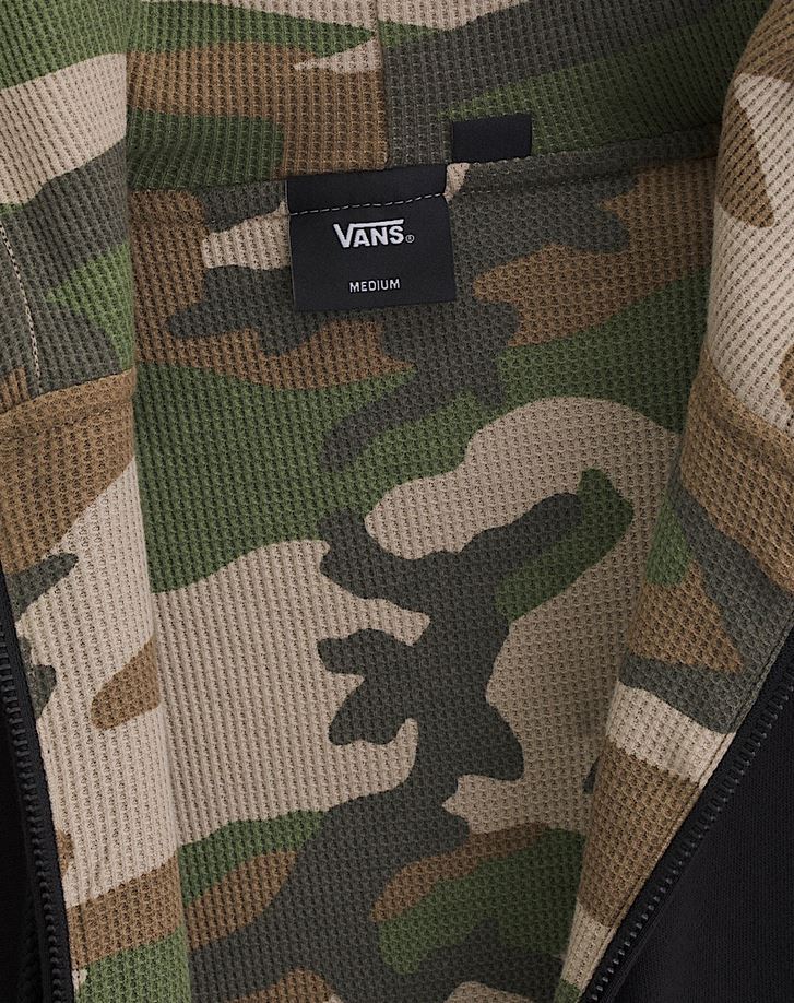 VANS - DOVER THERMAL YOUTH ZIP HOOD - BLACK