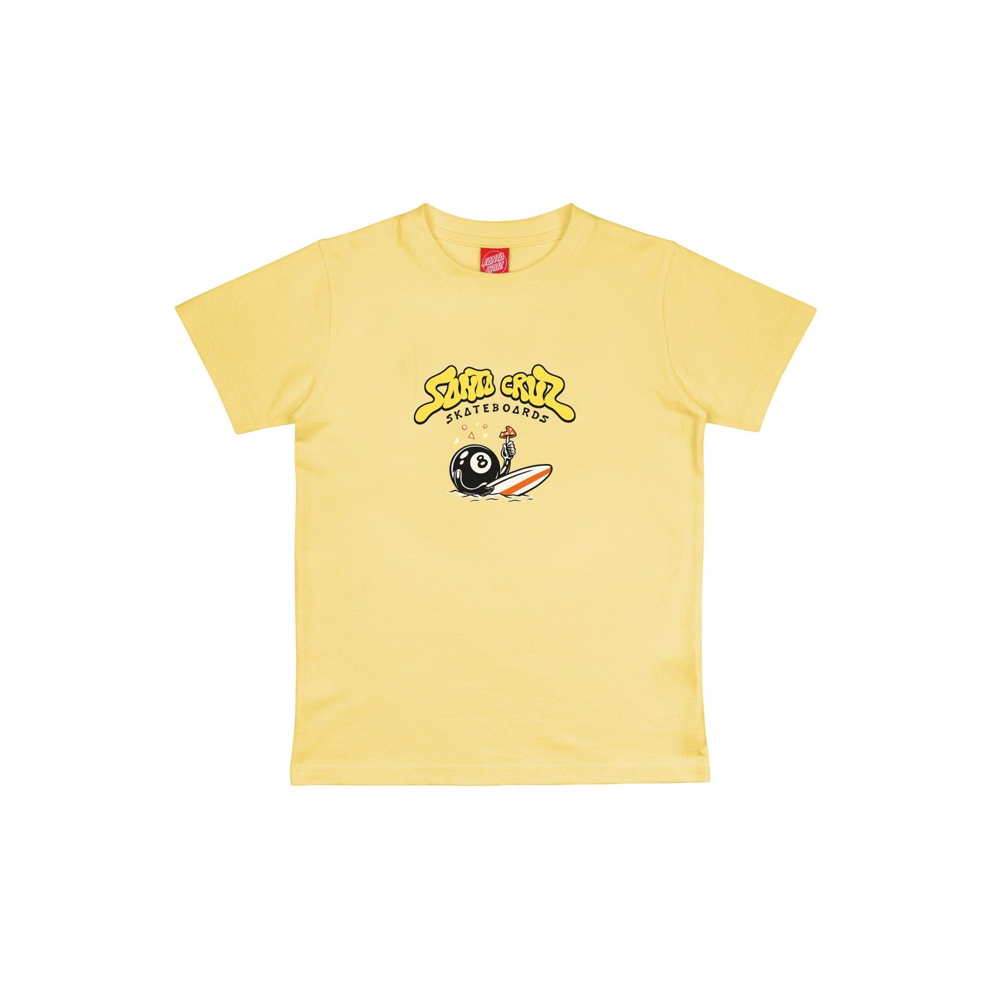 SANTA CRUZ - YOUTH WINKOWSKI 8BALLER TRIP TEE - BUTTER
