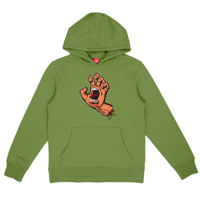 SANTA CRUZ - YOUTH SCREAMING HAND HOOD - APPLE