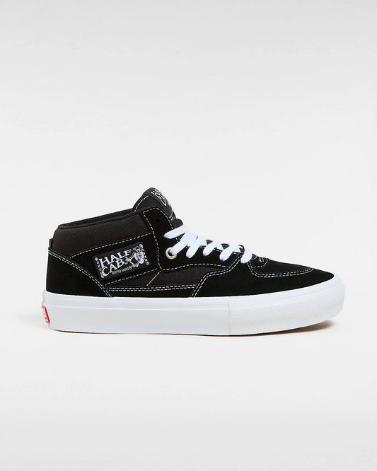 VANS - SKATE HALF CAB - BLACK WHITE