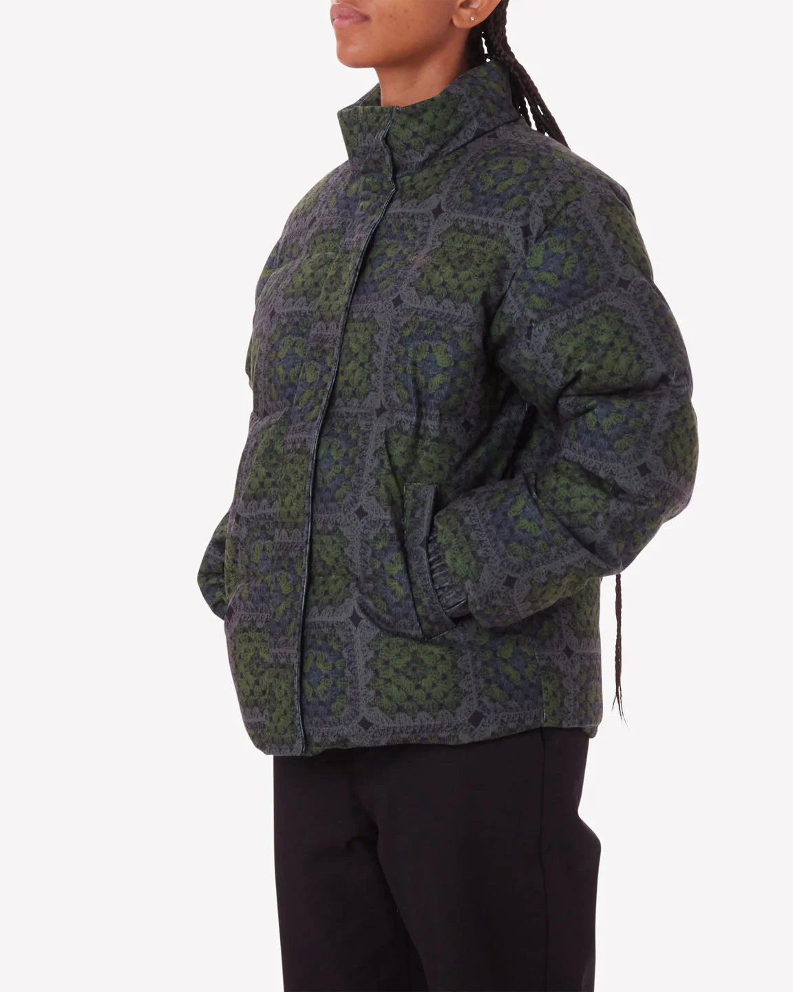 OBEY - TAPPI PUFFER - OLIVE MULTI