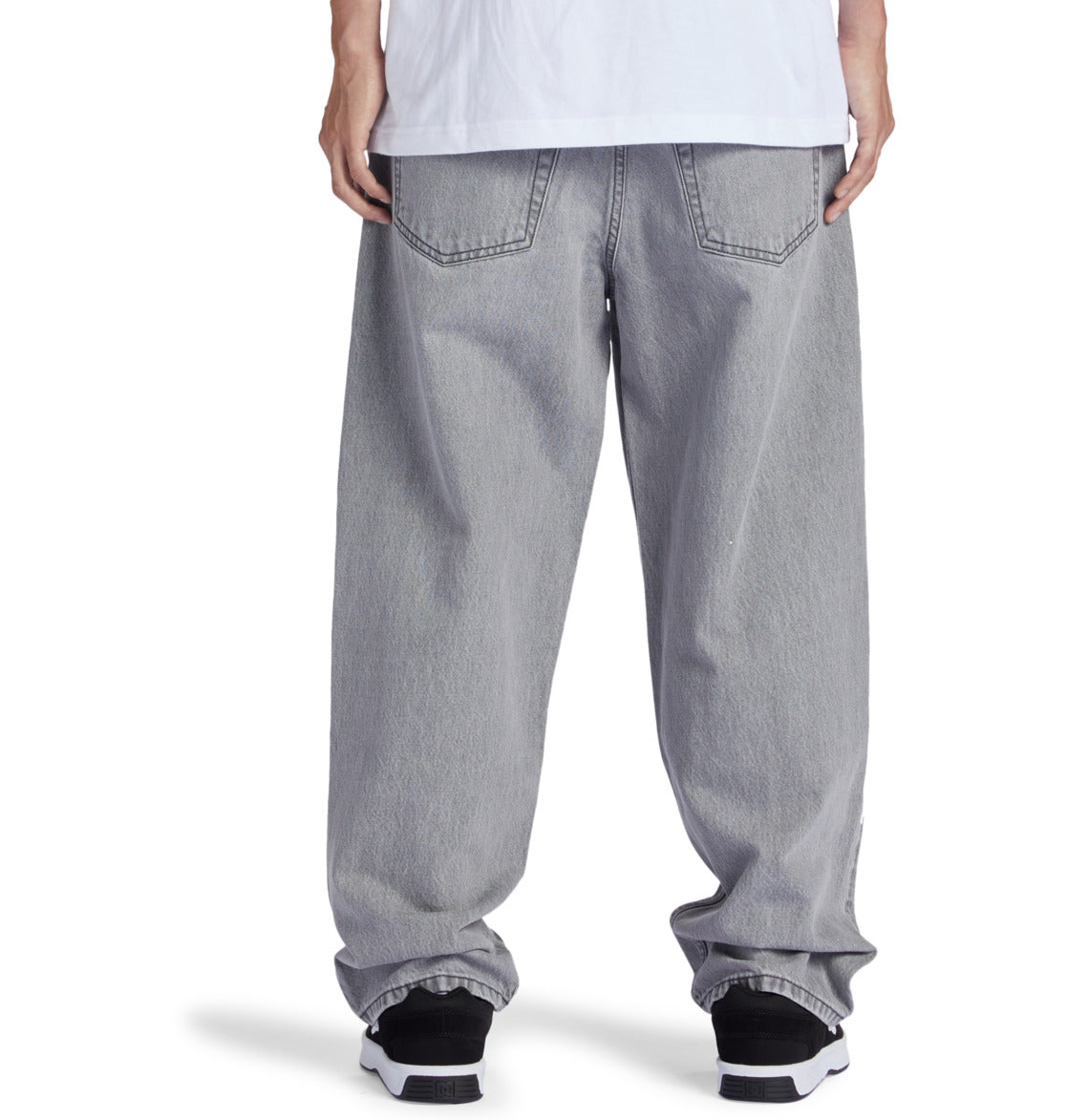 DC - WORKER BAGGY DENIM - GREY WASH