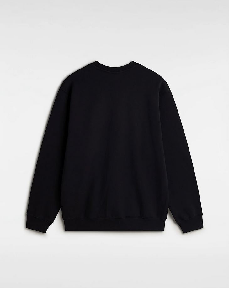 VANS - LEFT CHEST II LOOSE CREW - BLACK