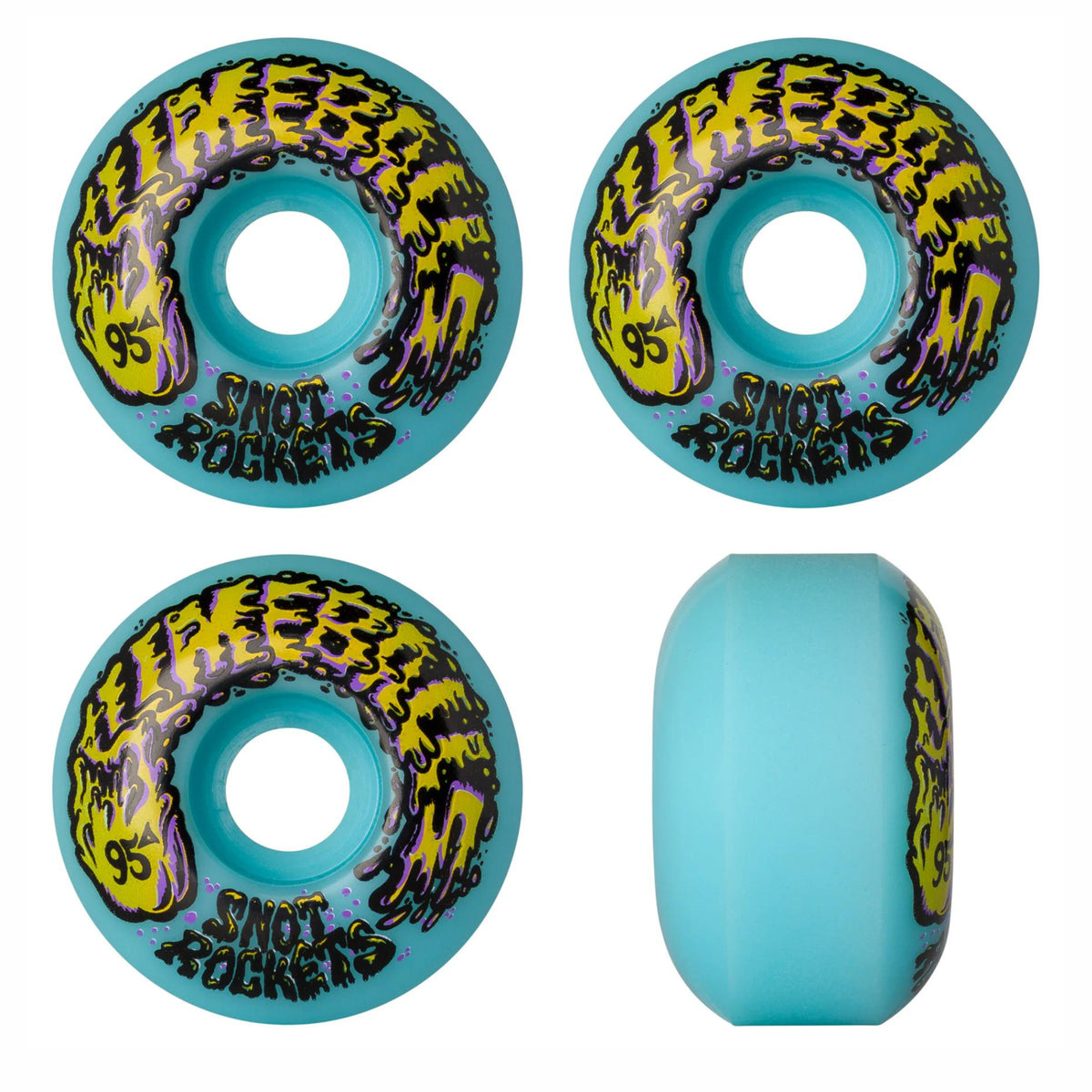 SLIME BALLS - SNOT ROCKETS PASTEL BLUE - 95A - 53MM