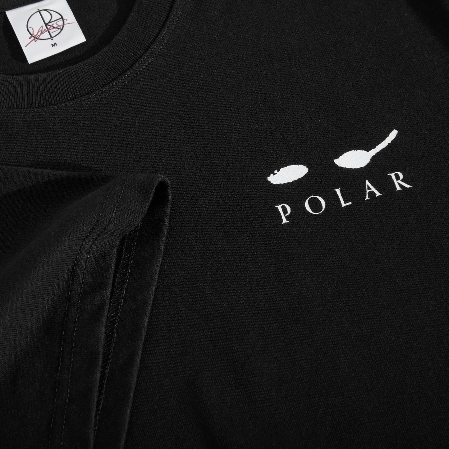 POLAR - DISCOTHEQUE TEE - BLACK