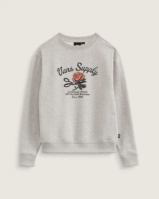 VANS - SUPPLY BOUTIQUE YOUTH CREWNECK - HEATHER GREY