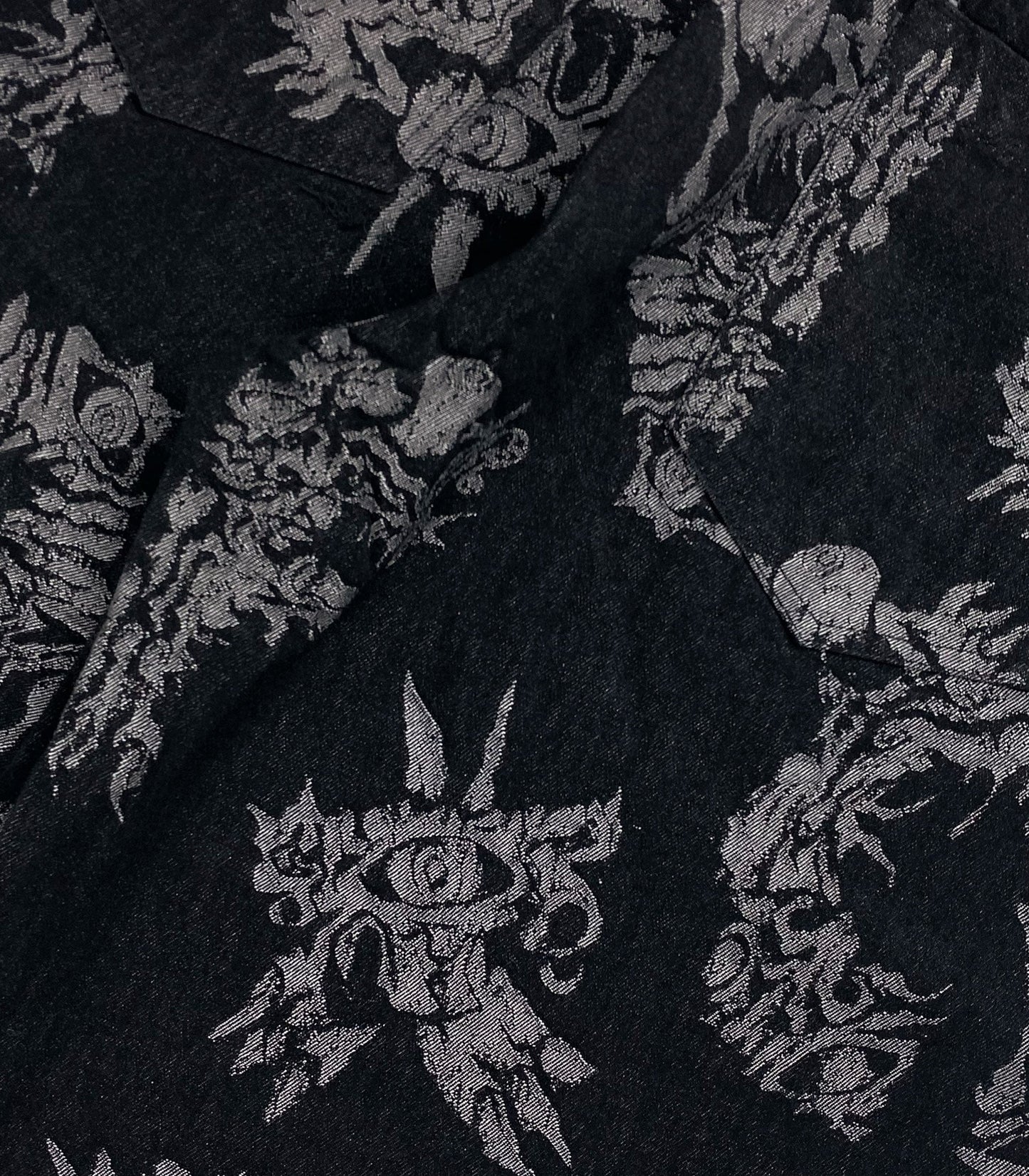 F*CE - SAMOR JACQUARD PANT - BLACK