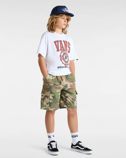 VANS - INTER V SS YOUTH TEE - WHITE