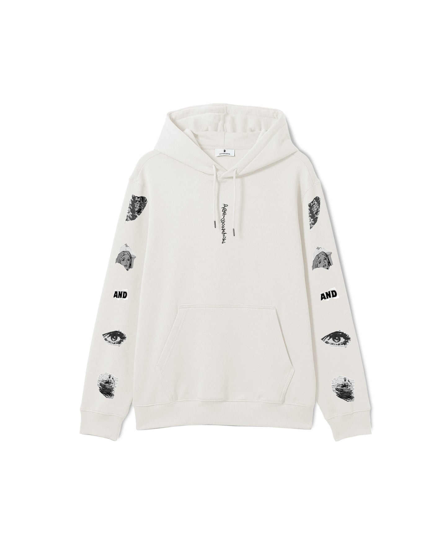 POETIC COLLECTIVE - AND ARM HOOD - IVORY