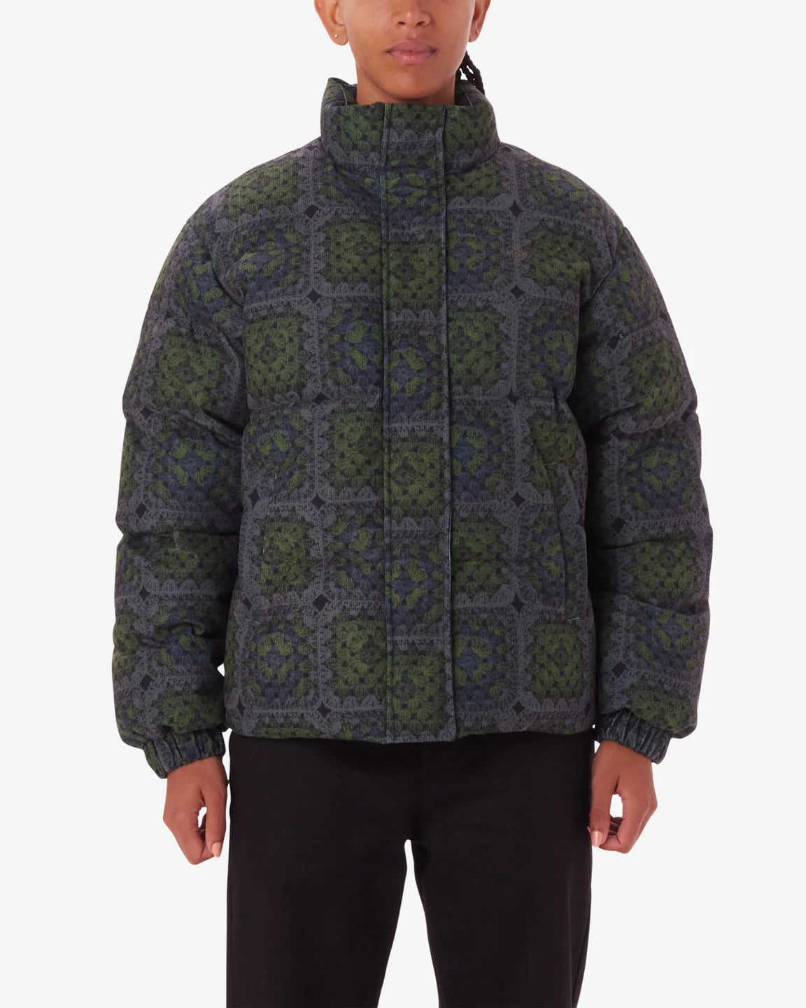 OBEY - TAPPI PUFFER - OLIVE MULTI