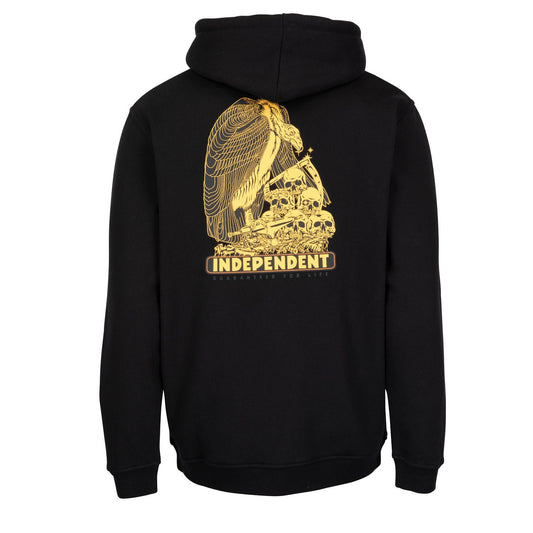 INDEPENDENT - GFL BONEYARD ZIP HOOD - BLACK