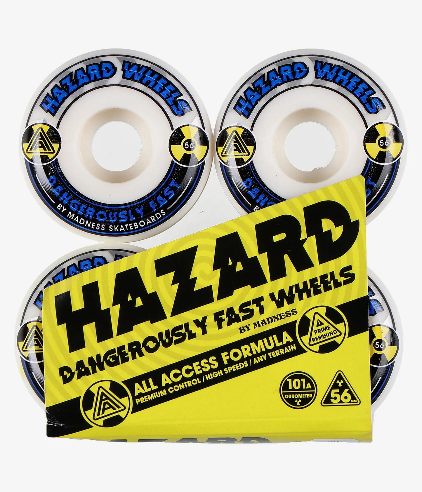HAZARD - ALARM CONICAL - 101A - 56MM - WHITE/BLUE