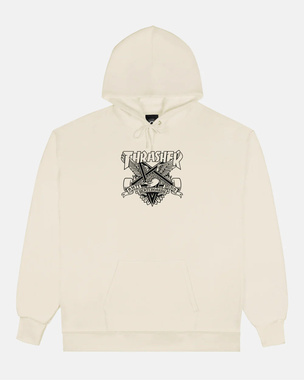 THRASHER X ANTI HERO - EAGLEGRAM HOOD - SAND