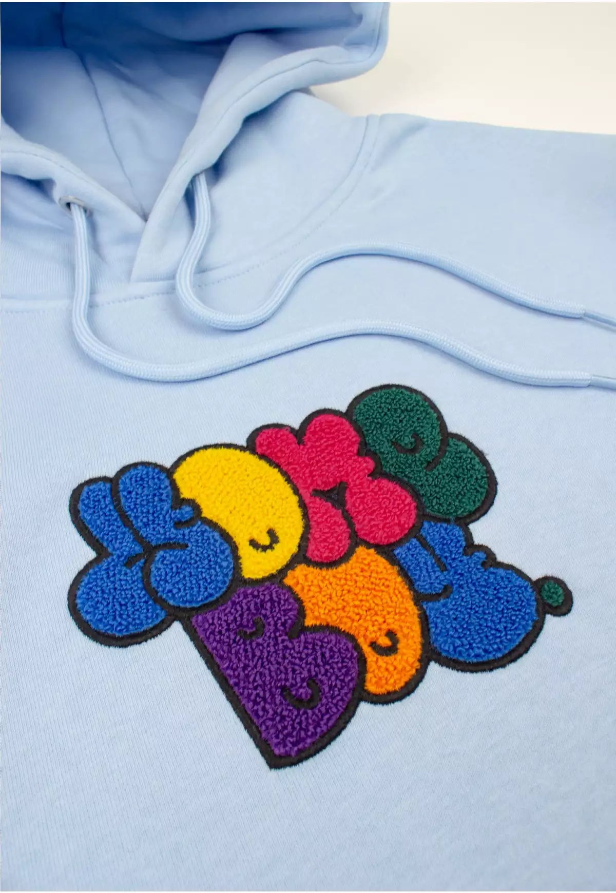 HOMEBOY - BUBBLES HOOD - POOL BLUE