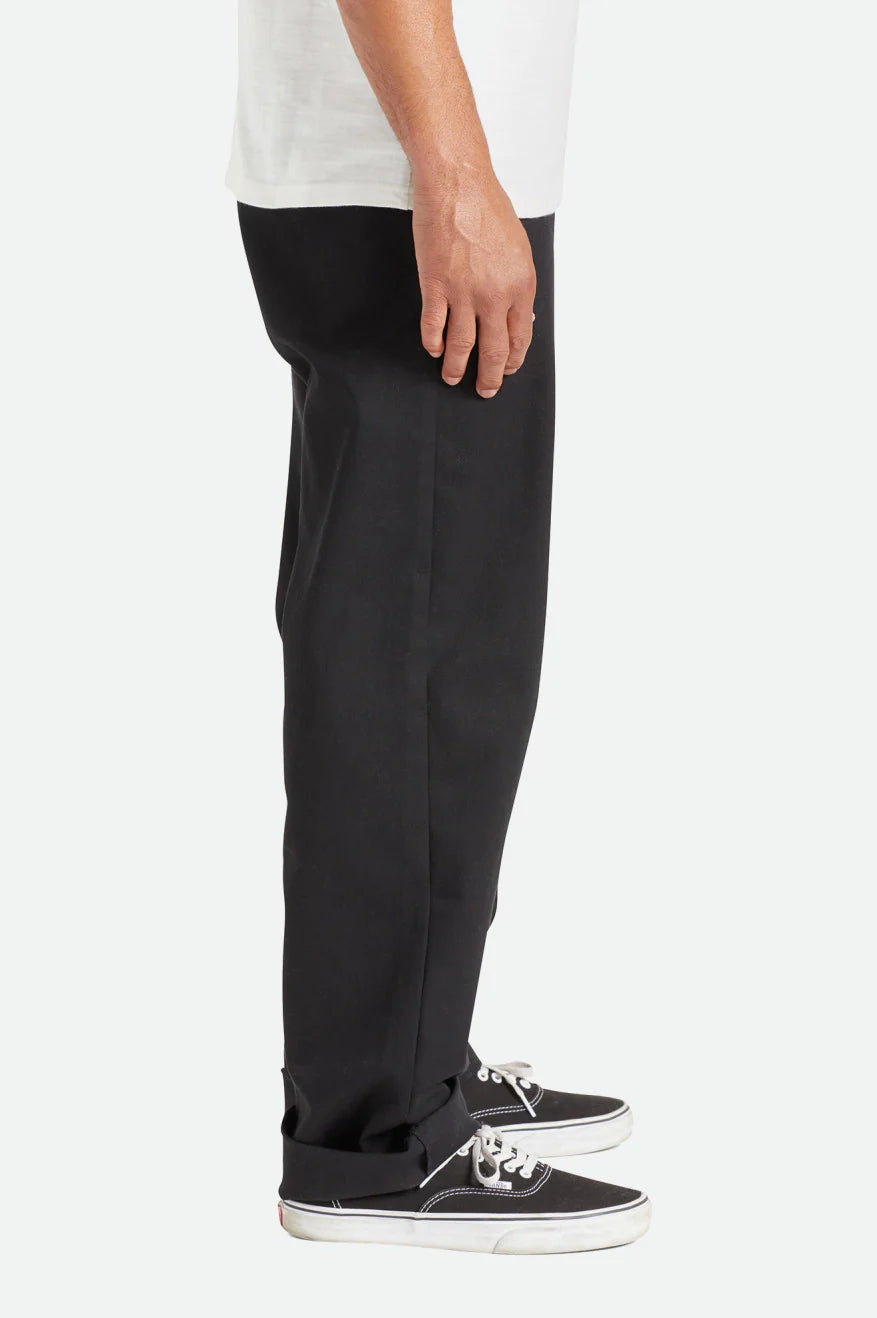 BRIXTON - CHOICE CHINO RELAXED PANT - BLACK