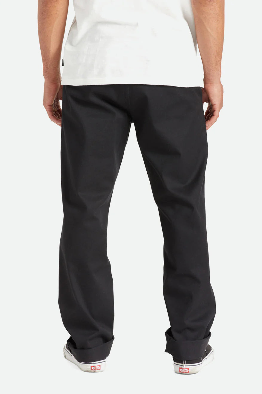 BRIXTON - CHOICE CHINO RELAXED PANT - BLACK