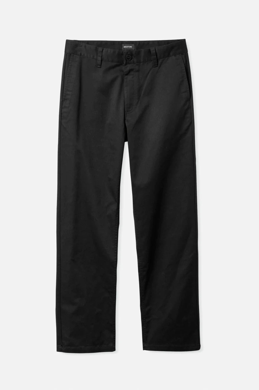 BRIXTON - CHOICE CHINO RELAXED PANT - BLACK