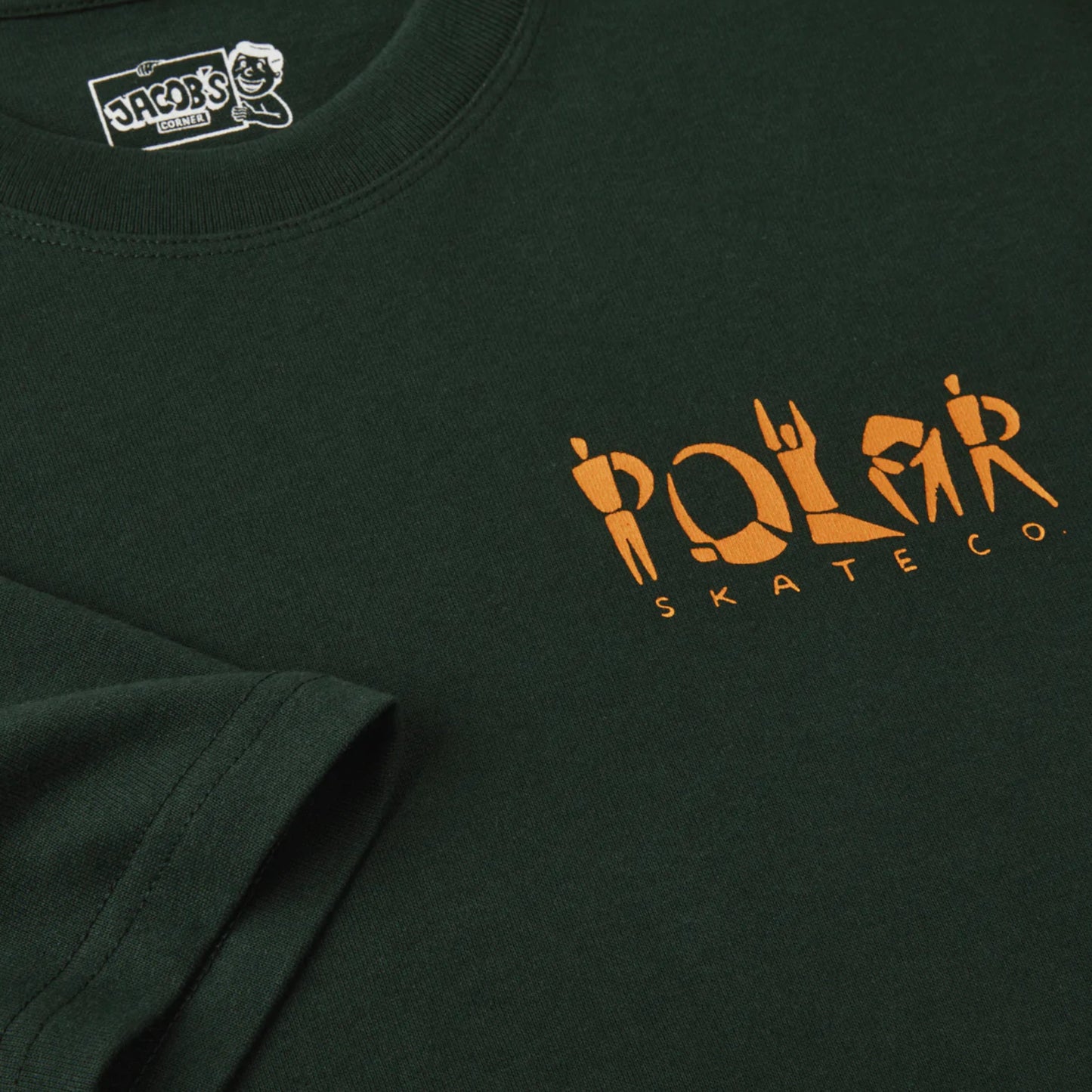 POLAR - GROUP LOGO TEE - DARK GREEN