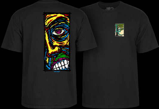 POWELL PERALTA - LANCE CONKLIN FACE TEE - BLACK