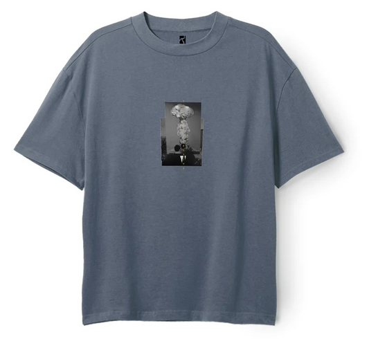 POETIC COLLECTIVE - BIG BANG TEE - IRON GREY