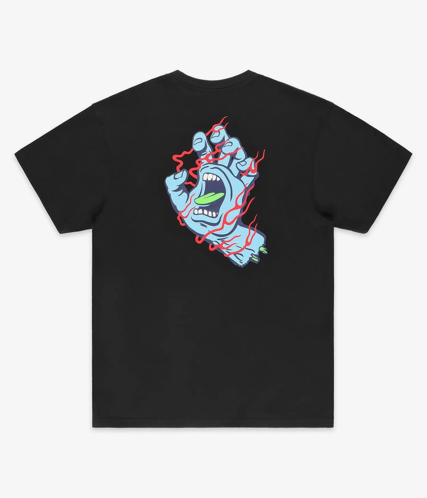SANTA CRUZ - INFERNO HAND TEE - BLACK