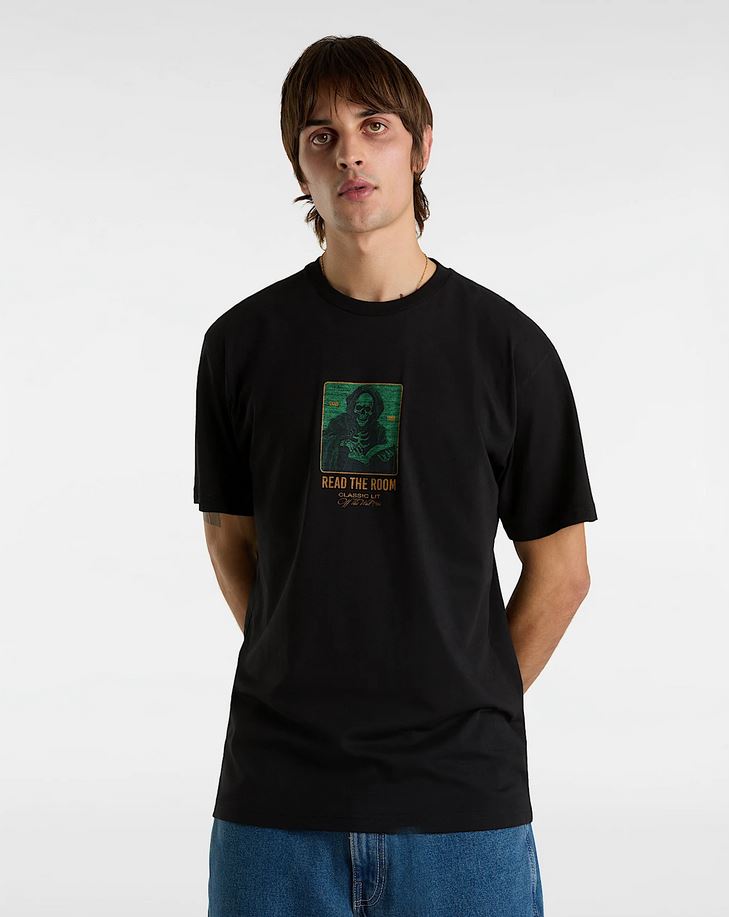 VANS - READ THE ROOM SS TEE - BLACK