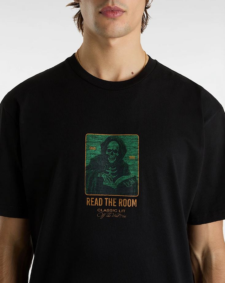 VANS - READ THE ROOM SS TEE - BLACK