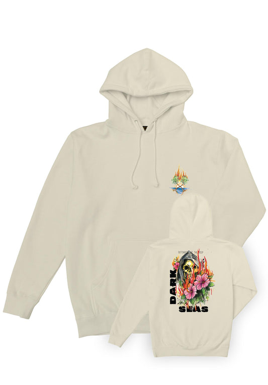 DARK SEAS - KINGDOM'S FIRE HOODIE - BONE