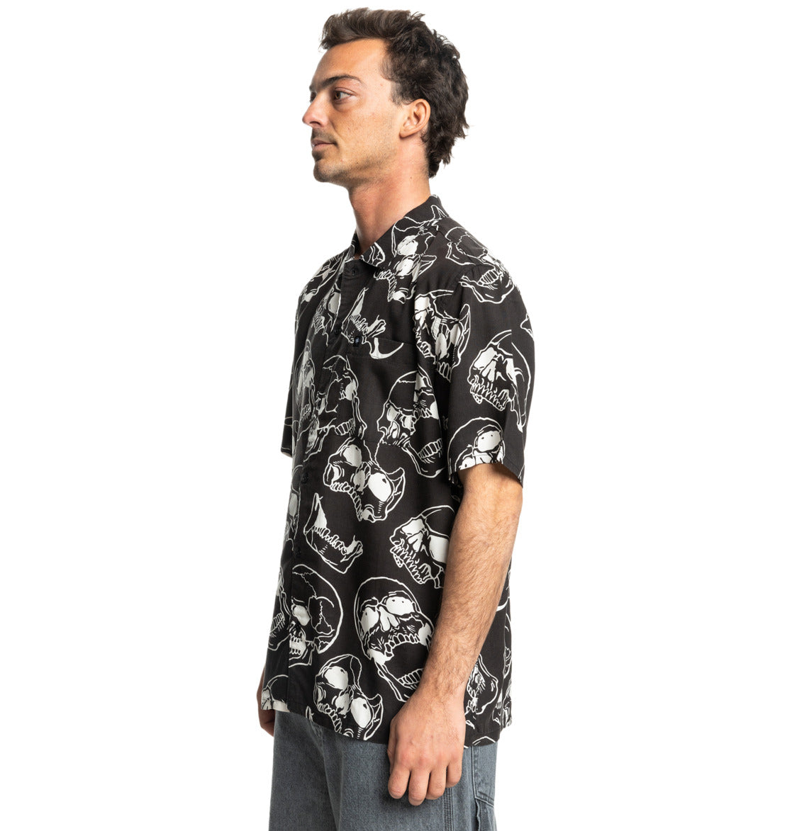 DC - FRACTURE SS SHIRT - BLACK/WHITE